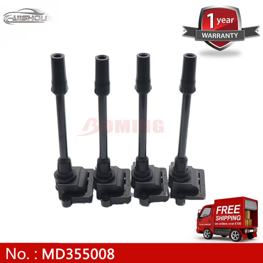 4-pack ignition coil MD355008 for Mitsubishi Galant Grandis Space Runner Lancer
