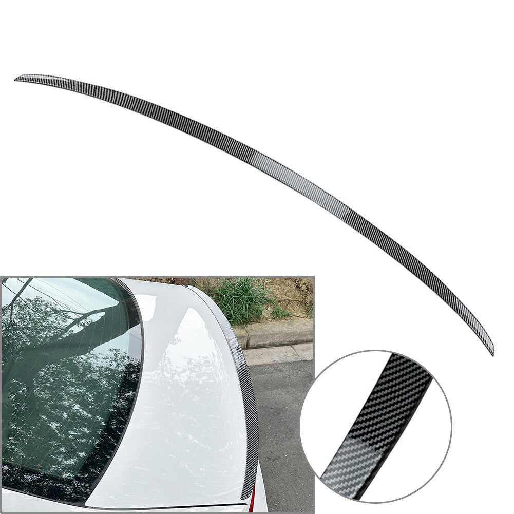 S Style Rear Boot Trunk Lip Spoiler Wing for Audi A3 S3 RS3 4-Door Sedan 2014-20