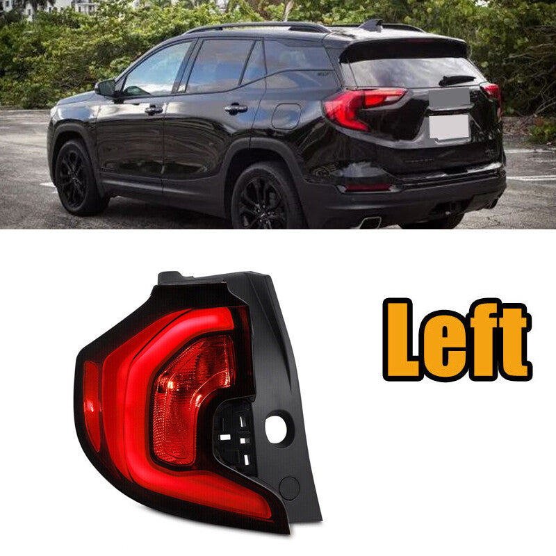 Left-hand drive taillights applicable to 2018-2021 for GMC terrain-adaptive rear brake stop taillights.