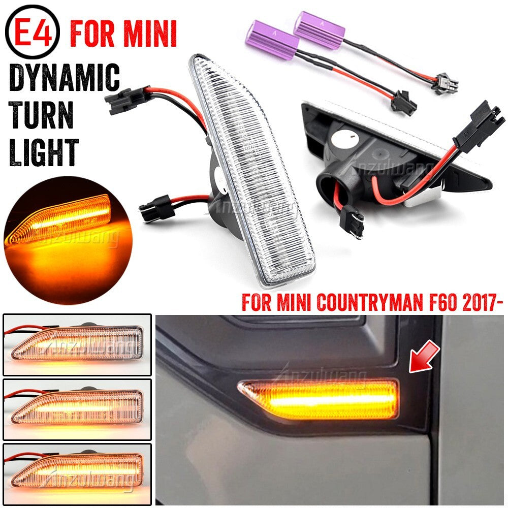 Dynamic Side Marker Turn Light for Mini Countryman F60 2017-2020