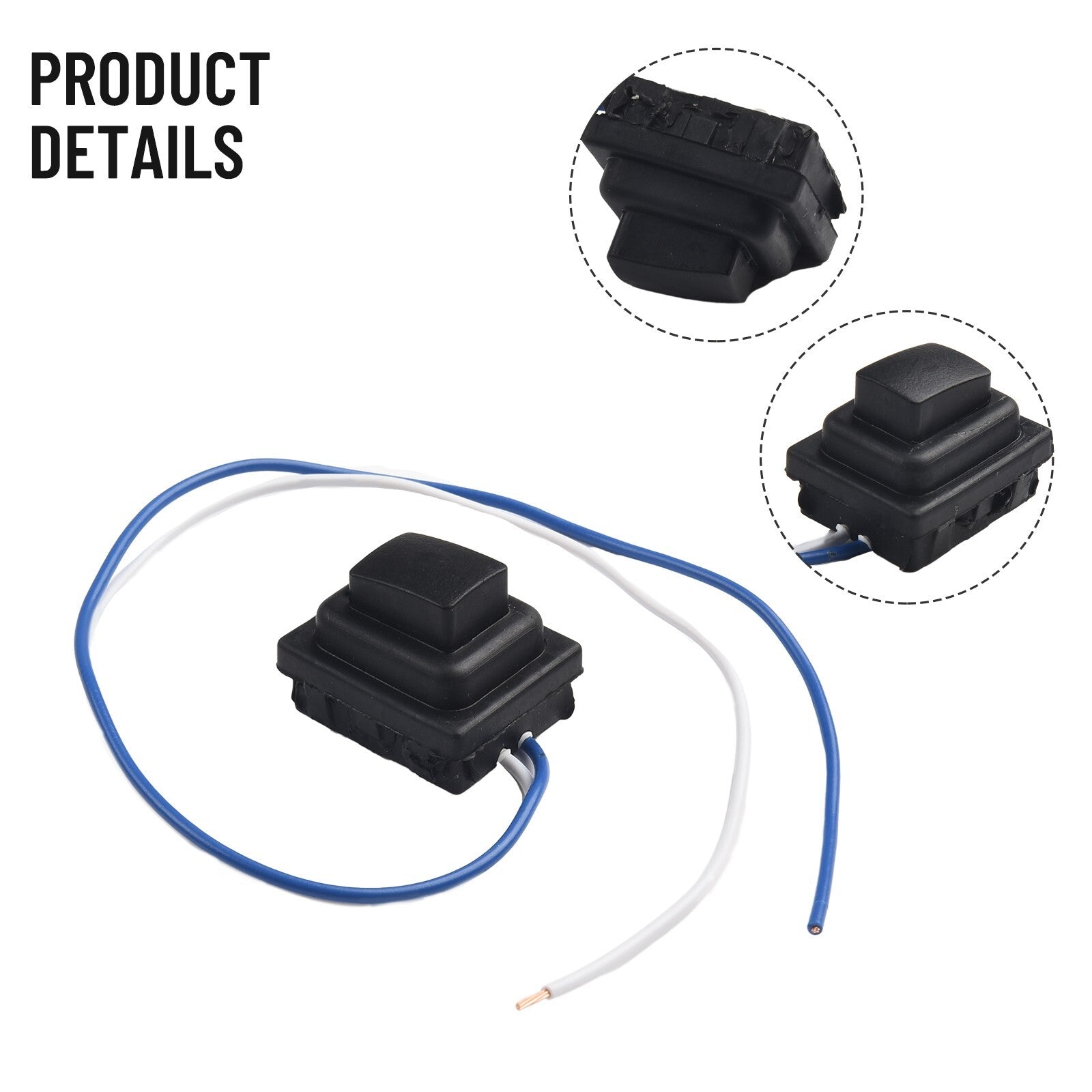 2x Front Outside Door Handle Small Button Switches for Hyundai for Tucson 16-20