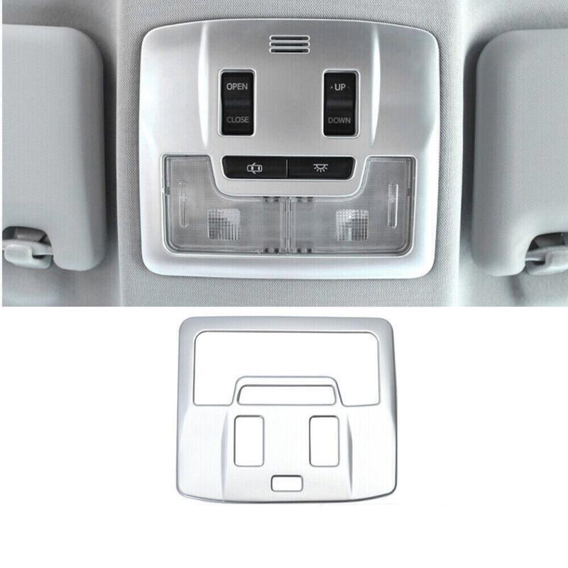 for Toyota RAV4 13-2018 Silver interior Front Reading Light Lamp Frame Trim 1X
