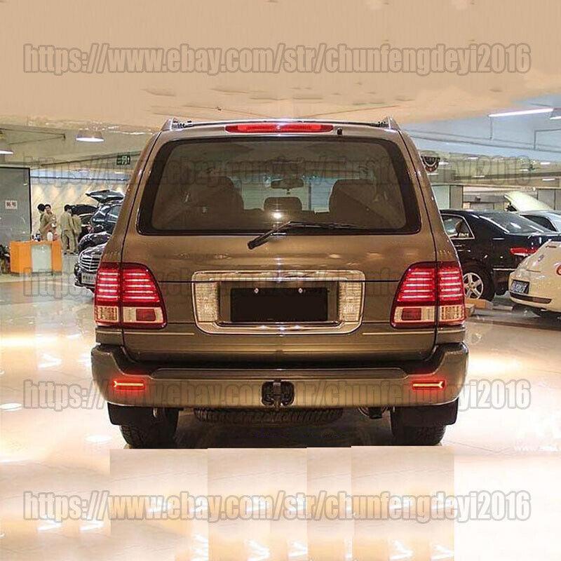for lexus lx470 1998-2007 LED Rear Bumper Reflector Lamp Fog Brake Driving Light