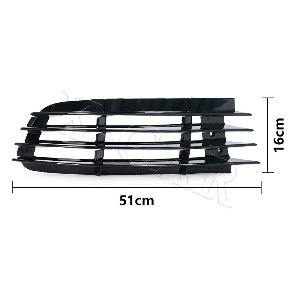1 Pair for VW for Golf 5 MK5 R32 2005-2009 Frame Front Fog Light Grille