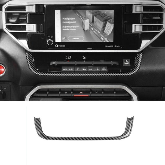 Carbon fiber 1-piece center console dashboard trim for Toyota Tendera 2022-2024