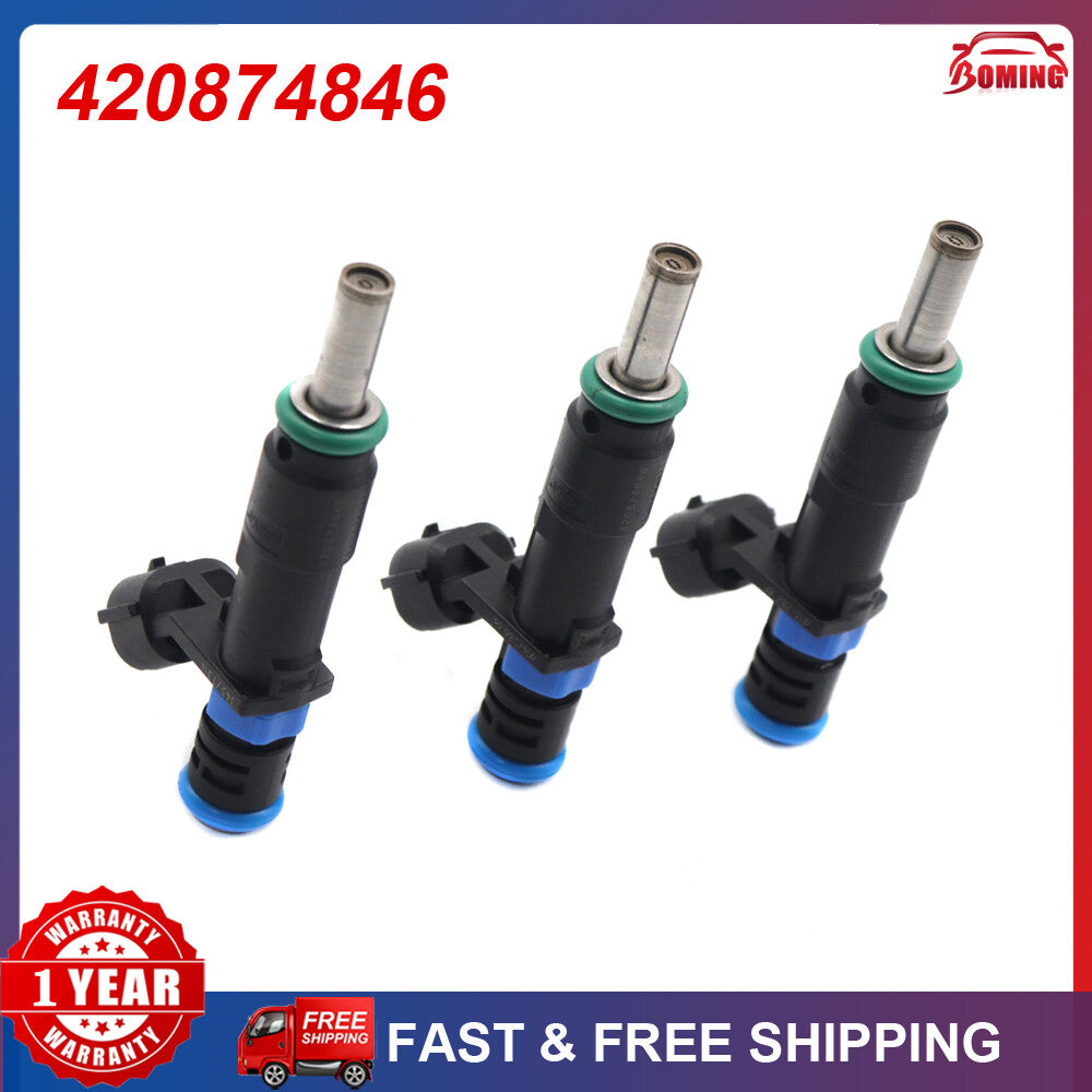 3X New 420874846 Fuel Injector For Sea-Doo GTI GTR GTS GTX RXP RXT 155-510 HP