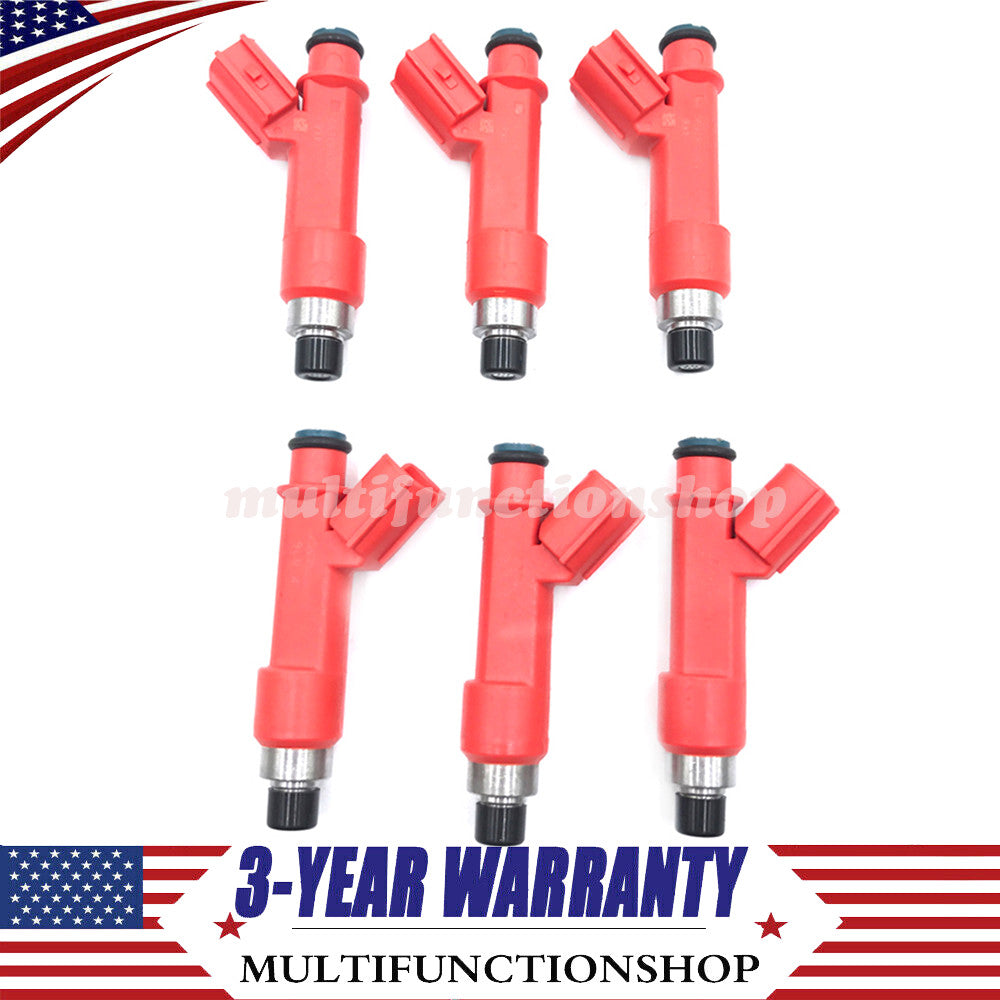6x 450cc 1001-87F90 Fuel Injectors for Toyota Celica Supra GS300 1ZZ 2ZZ