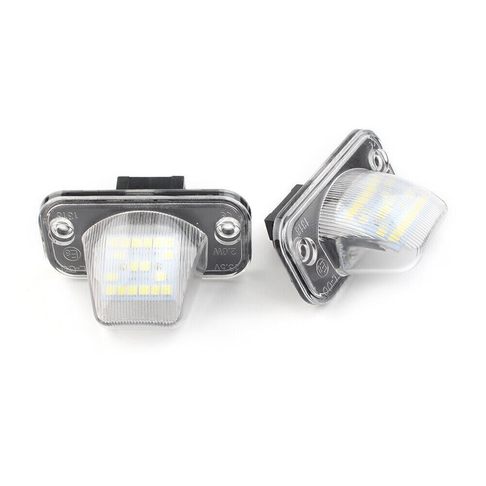 2X Error Free 12V LED License Plate Light for VW T4 Transporter Caddy 1990-2003