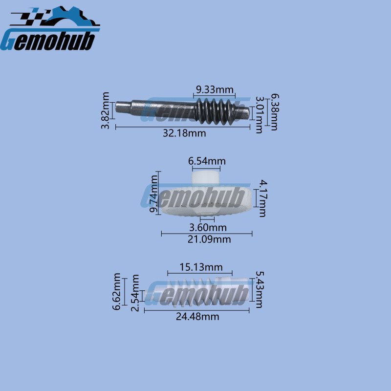 3PC SIDE WING MIRROR FOLDING MOTOR Gear for Toyota Sequoia limited 2008-2016