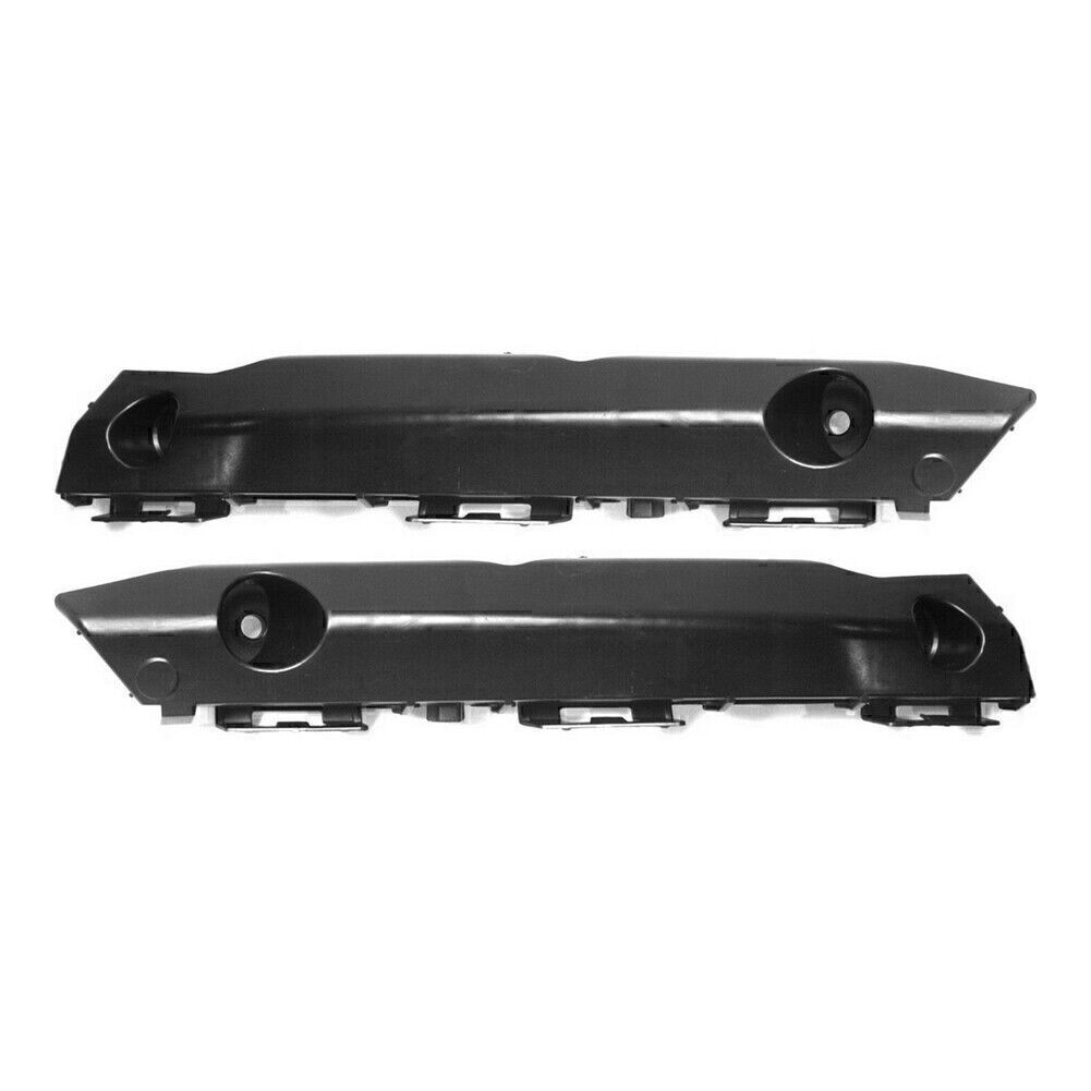 2x Front Left & Right Side Bumper Bracket Black Fit 2015-2017 for Toyota for Camry