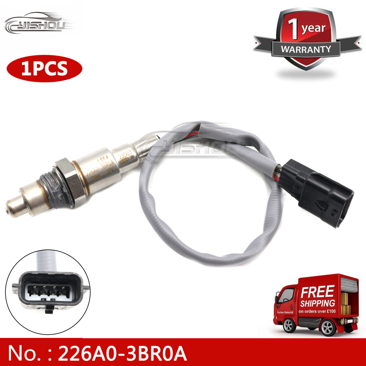 226A0-3BR0A 0258027060 Oxygen (O2) sensor suitable for Nissan Kicks 1.6L 2017-2021