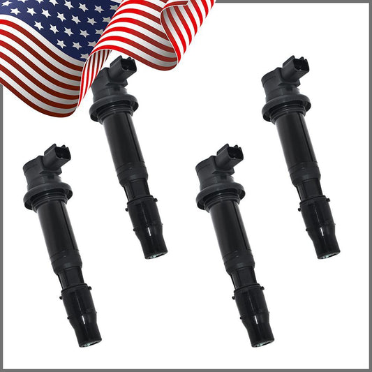 Set of 4 Ignition Coil for Kawasaki ZZR600 2005-2008 for Triumph 1200 Tiger