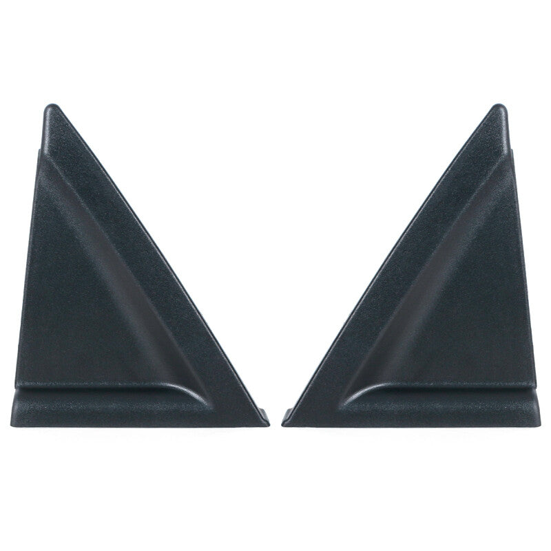 2Pcs For 2004-2009 for Kia Spectra Rear LeftRight Door Outside Delta Molding