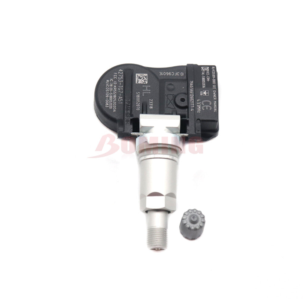 4x 42753-TG7-A51 TIRE PRESSURE SENSOR TPMS for Honda Pilot 2016-2019 433MHz