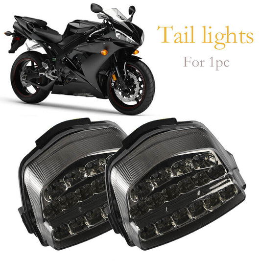 for Honda CBR1000RR 2008-2012 LED Rear Tail Light Integrated Turn Signals