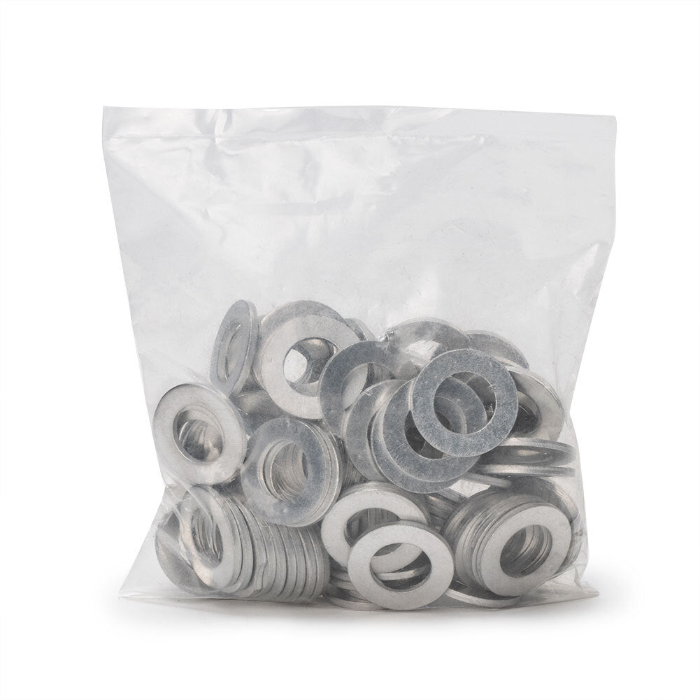 100Pcs Oil Drain Plug Gasket Crush Washer 12mm Hole Fits for Toyota for Scion for Lexus