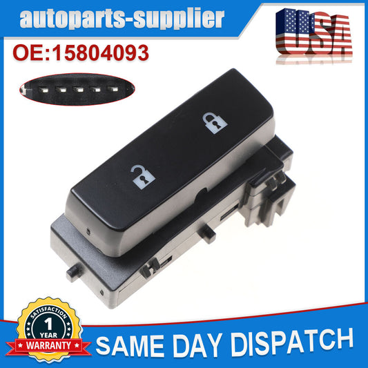 Applicable to 2007-2013 for Chevrolet Silverado 1500 LH driver power door lock switch 15804093