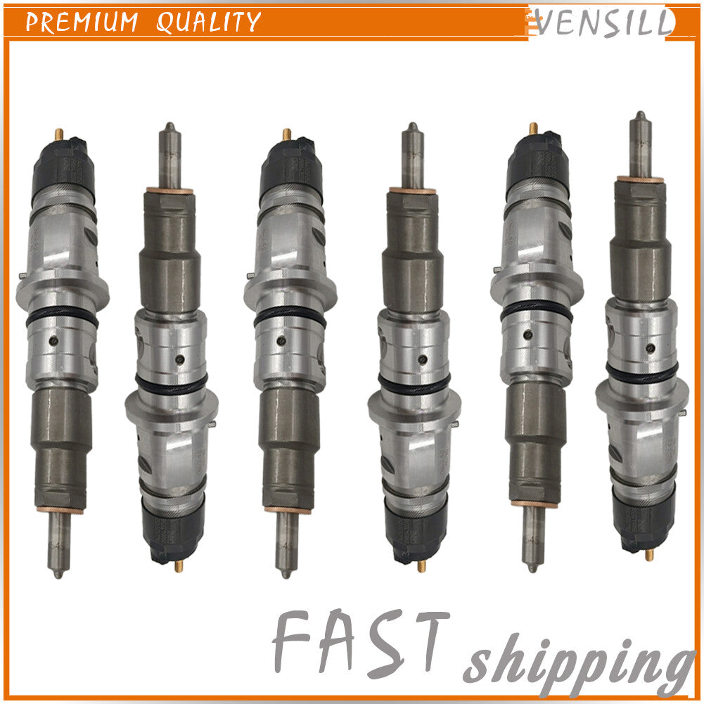 Set of 6 Fuel Injector for 2007-12 for Ram 2500 3500 for Dodge for Ram 2500 3500 0445120050