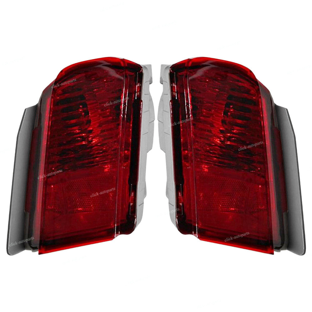 2pcs Red Fog Light Rear Bumpe Lamp RH+LH for Toyota for Land Cruiser Prado 2010-2015