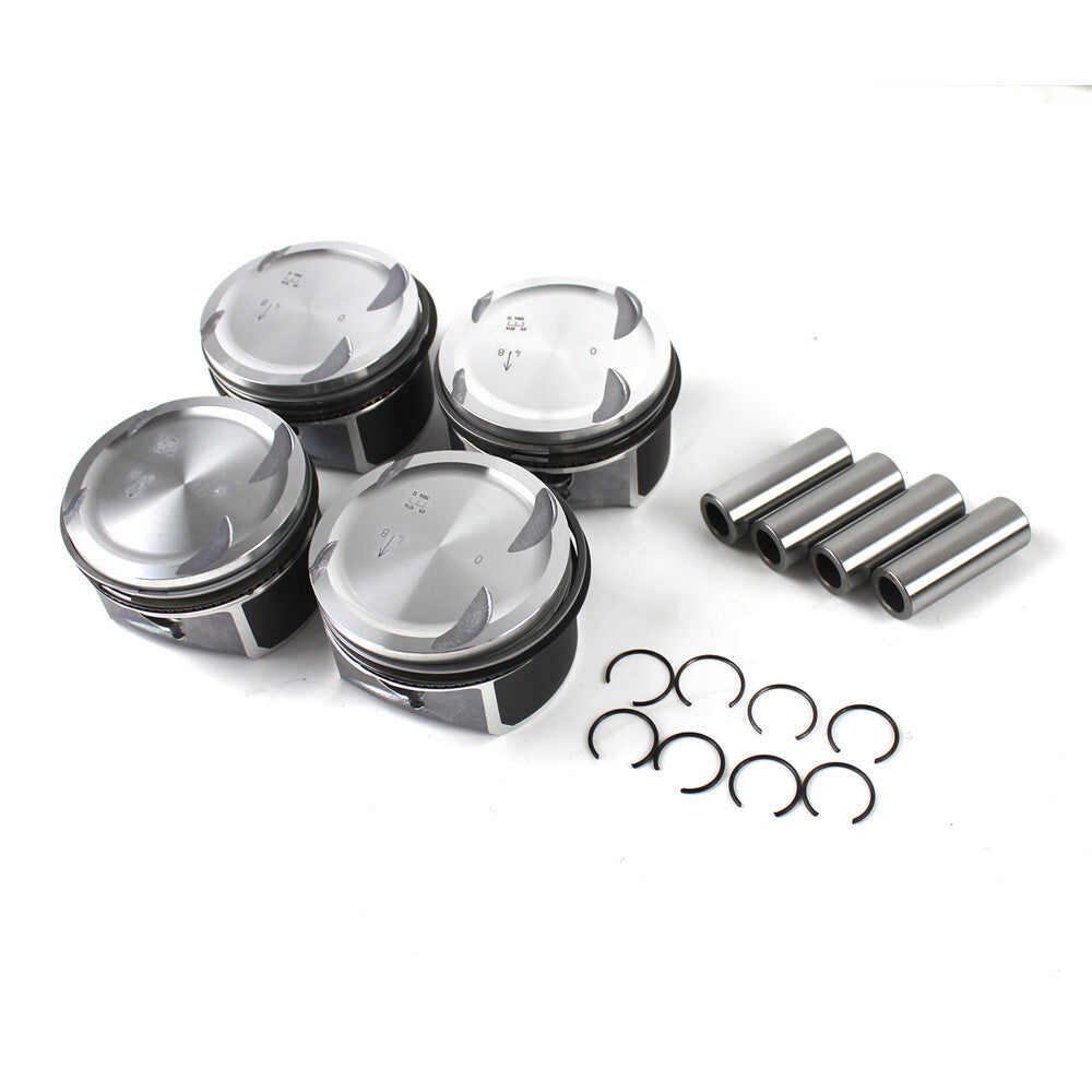 4Pcs Pistons  Rings Kit ¦µ82mm for Mercedes-Benz M271 W203 W204 A209 C200K