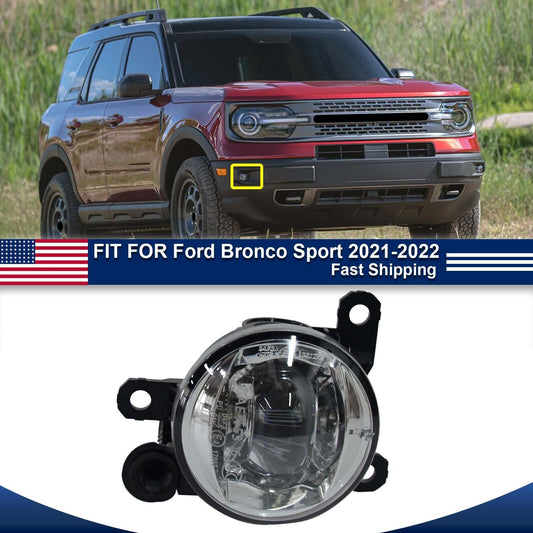 for Ford Bronco Sport 2021-2022 Front LED Fog Light Bumper Lamp Right Passenger