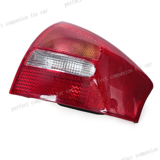 1. Dual rear taillights and brake stop lights without bulbs. Suitable for Audi for A6 C5 sedans/cars 2003