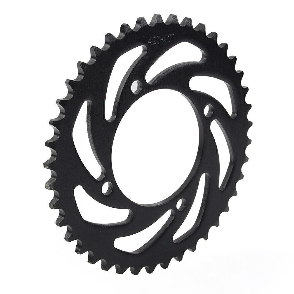 For Quad ATV Pit Bike 110cc 125cc 140cc Black 420 41T Rear Sprocket