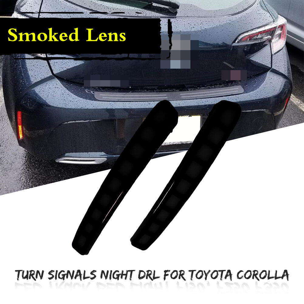 LED rear bumper brake lights with turn signals are suitable for 2020 and 2021 for Toyota for Corolla .