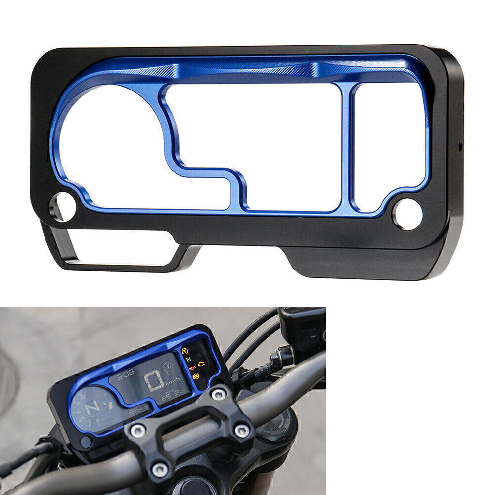CNC Speedometer Guard Cover Aluminum for Honda CB650R 2019 2020 2021 Blue mo