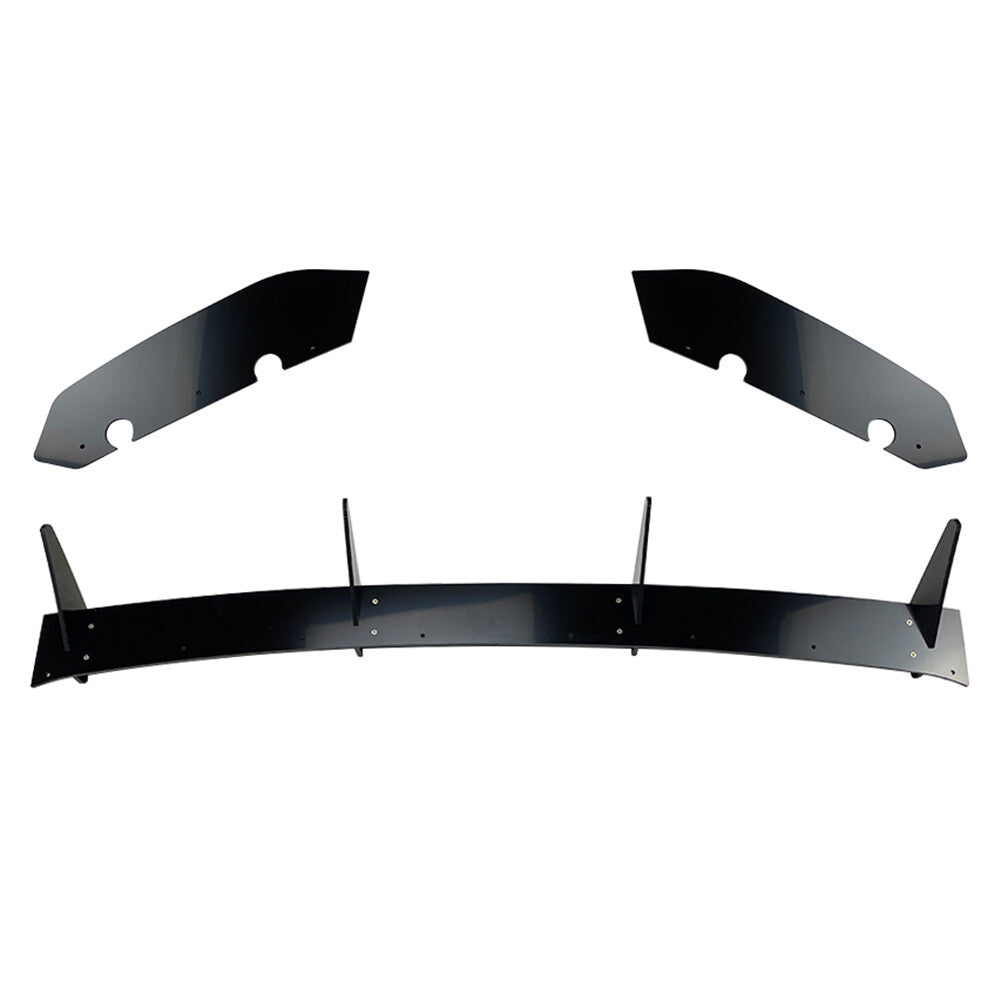 Rear Bumper Diffuser Lip ABS Fit for Seat Leon MK3 - 5F 2013-2016 Black