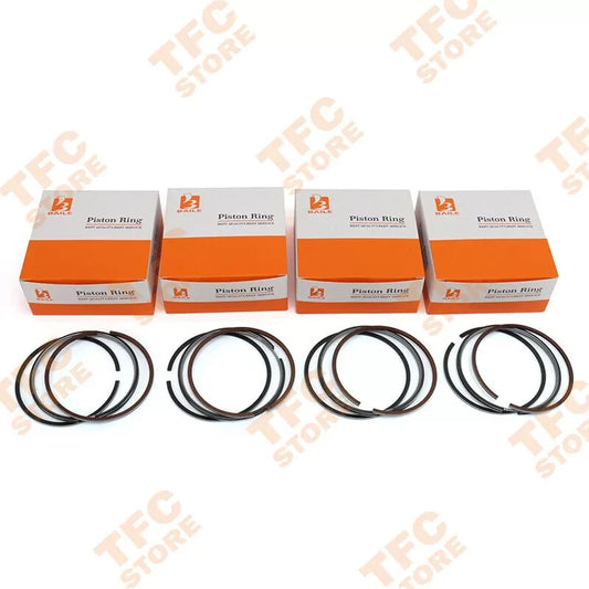 4 Piston Ring Set for Mitsubishi 4G15 Engine Parts Forklifts 75.5mm1.2+1.5+3
