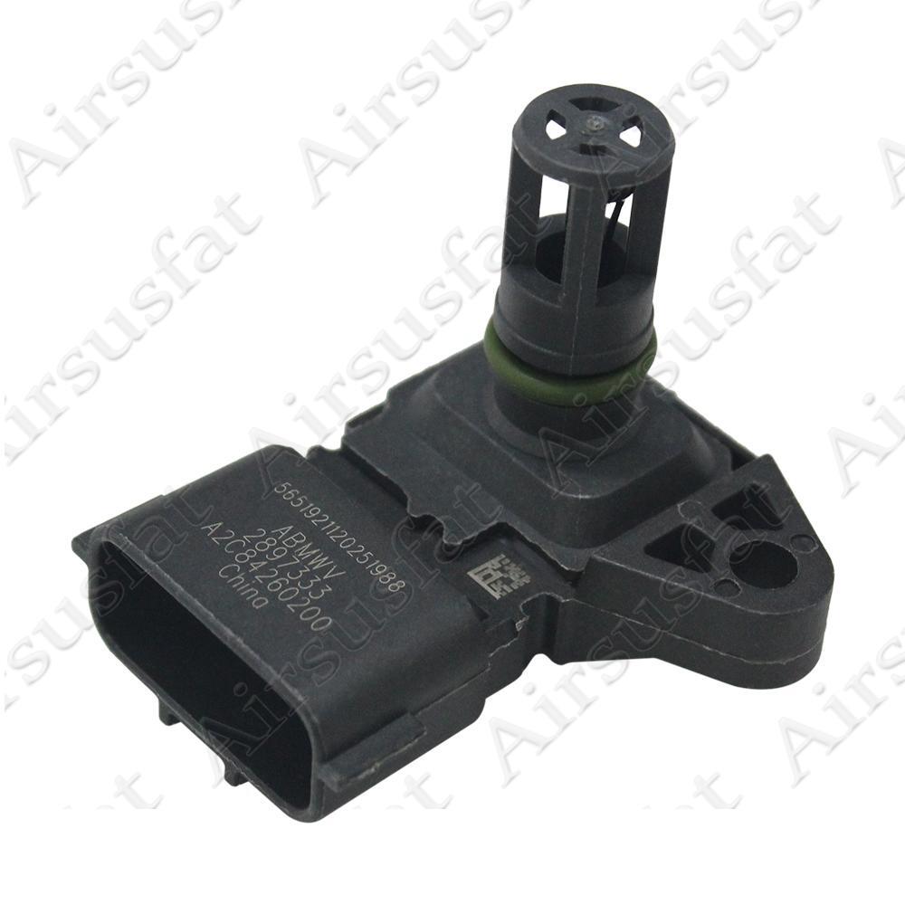 Intake pressure sensor 2897333 suitable for Dodge for Ram 2500 and 3500 models manufactured in 2007 and later.