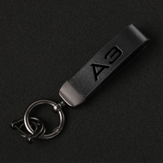 Suitable for Audi for A6 rear badge Trunk Boot badge sticker with silver chrome lettering