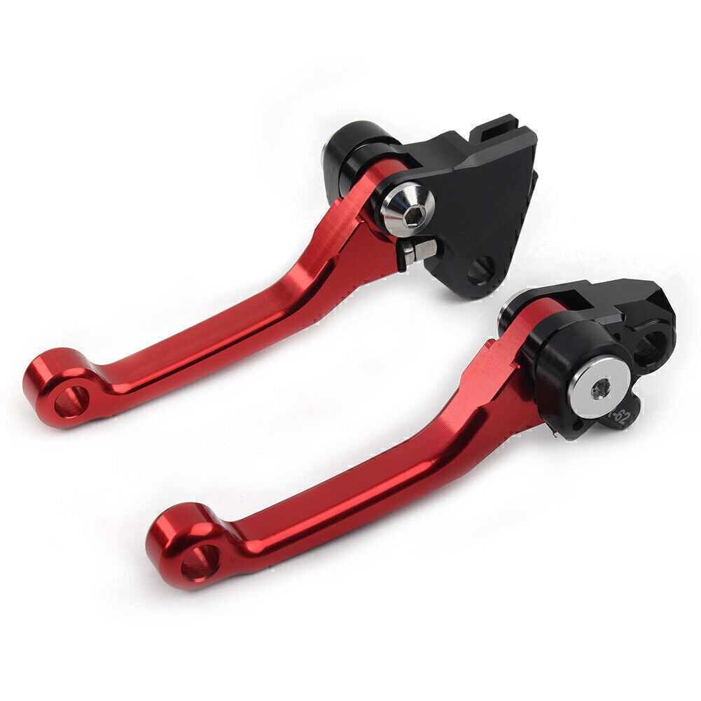 Fit for Kawasaki KX450F 2006 2007 2008 2009 10 12 Pivot Dirt Clutch Brake Levers RED