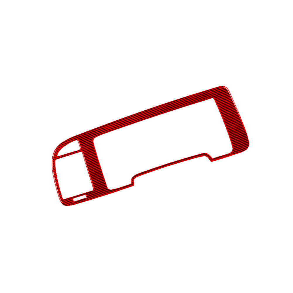 Carbon fiber Inner Speedometer Red Trim Cover for Lincoln for Navigator 2007-2014