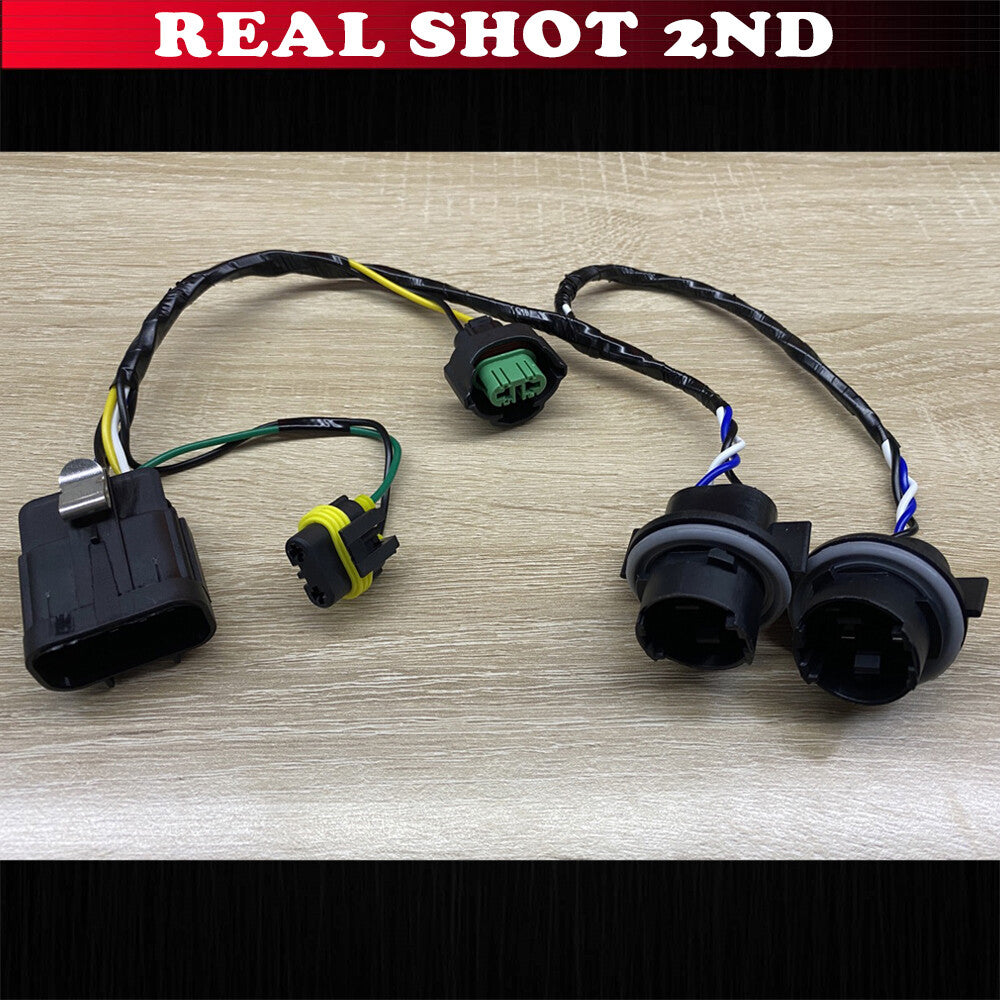 2X Headlight Wiring Harness For 07-13 for Chevrolet Silverado 2500 HD 25962806