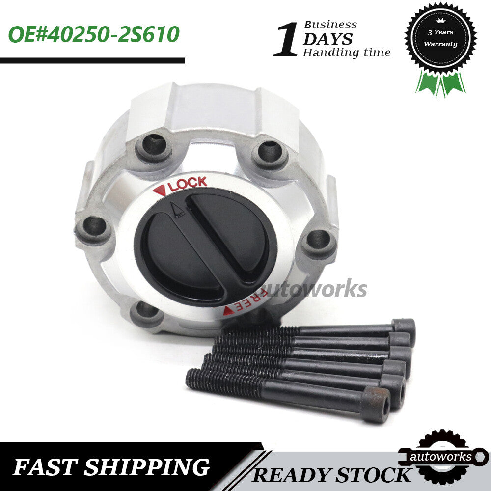 1PC Wheel Manual Lock Hubs for Nissan Frontier Pathfinder Xterra 40250-2S610 NEW
