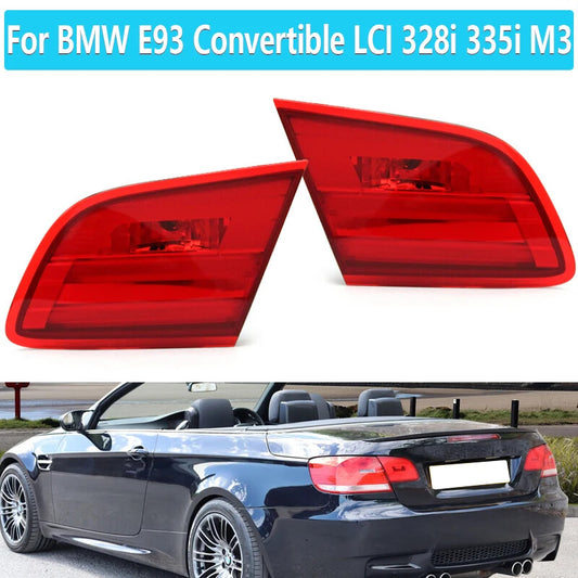LED Tail Lamp Lights Pair for BMW E93 Convertible LCI 328i 335i M3 2009-2011