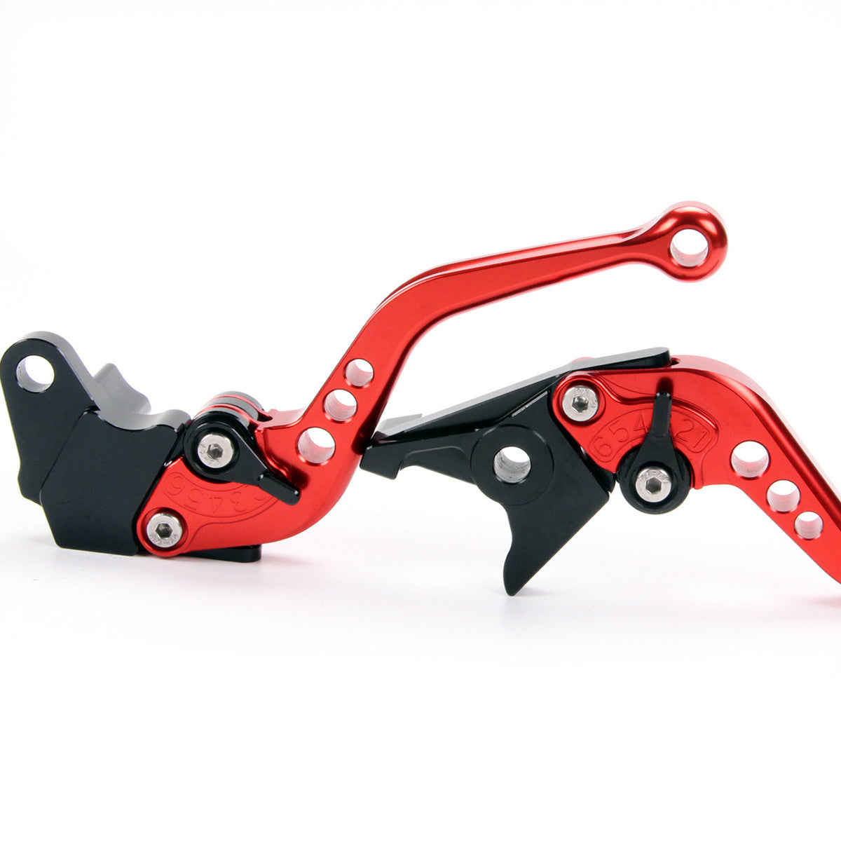 for Ducati Scrambler 2015-2017/Monster 821/797 Short Brake Clutch Levers Red