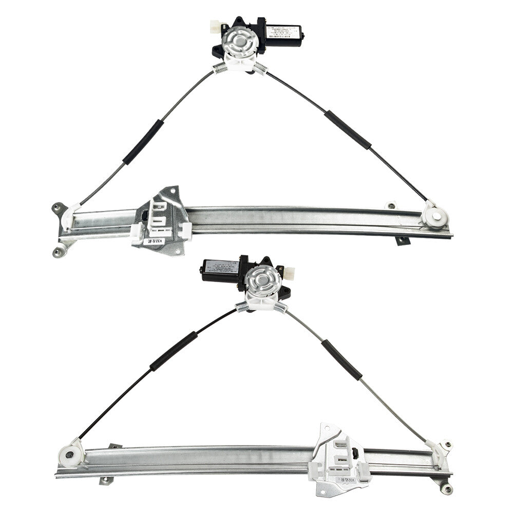 Two front LH+RH power window lift adjusters suitable for Mitsubishi Montero 3.0 3.5L V6