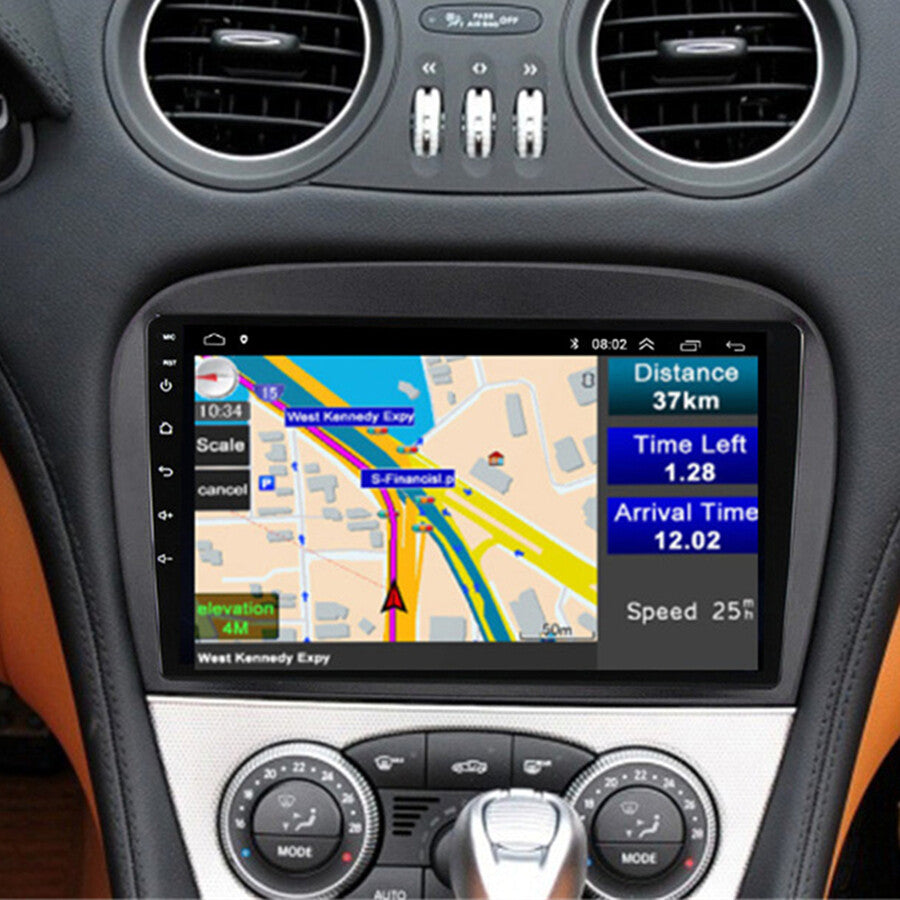 9 Android Car Stereo Radio GPS 2+32GB For 05-11 for Mercedes R230 SL500 SL550 SL600