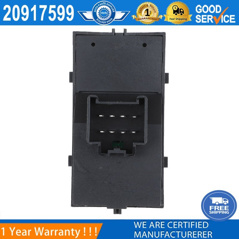 Suitable for 2010-2017 for Chevrolet Equinox front drive side power window switch 20917599