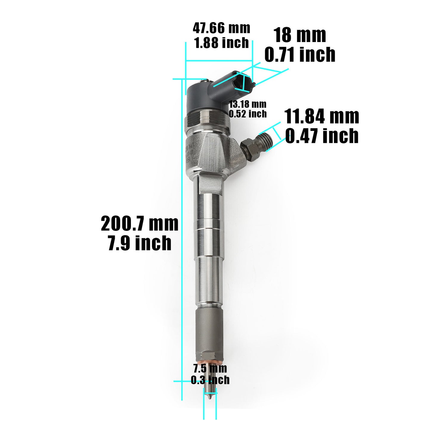 1X Fuel Injector 0445110682 FIt For ALFA for JEEP COMPASS RENEGADE 2.0L 15