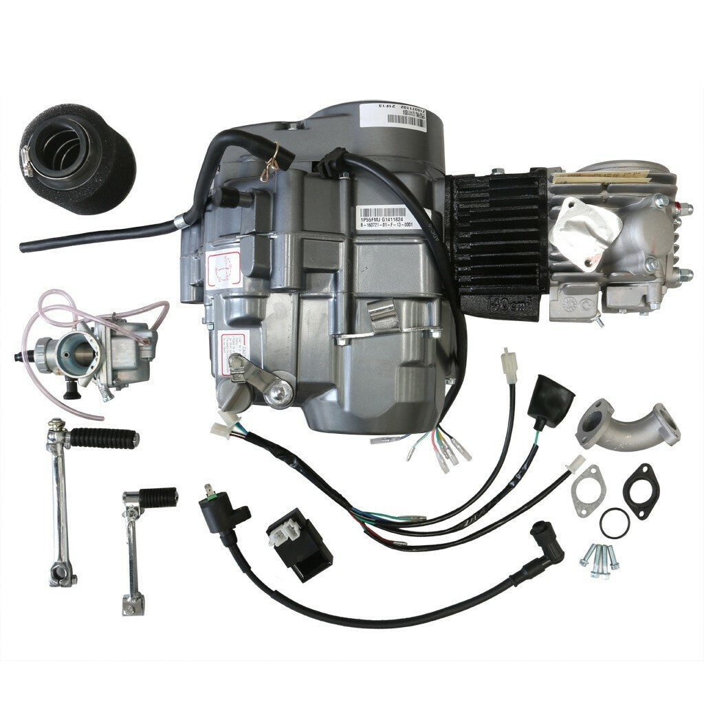 for Lifan 140cc engine motor exhaust kit suitable for Honda ATC70 CT90 CT70 CRF70 XR50 SSR125