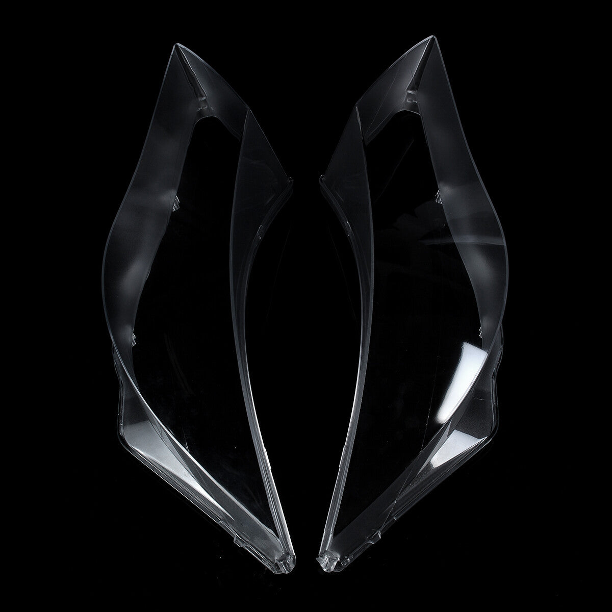 2-piece headlight lens cover, clear headlight cover for BMW E63, E64, M6 2008-2010 housings.