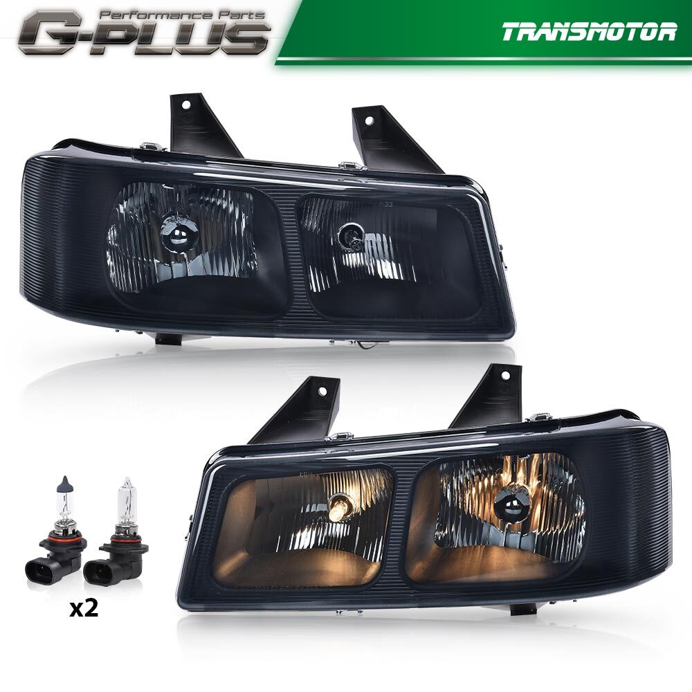 Chrome/smoked headlights suitable for Chevrolet Express for GMC Savana Van 2003-2019