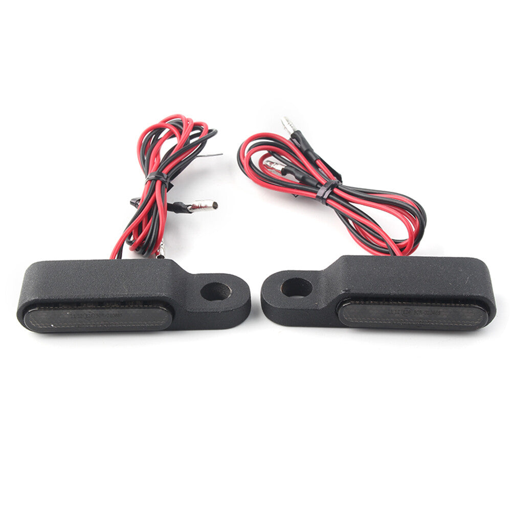 12V for Mini Turn Signal Lights Brake Clutch Lever Flashers 2Pcs