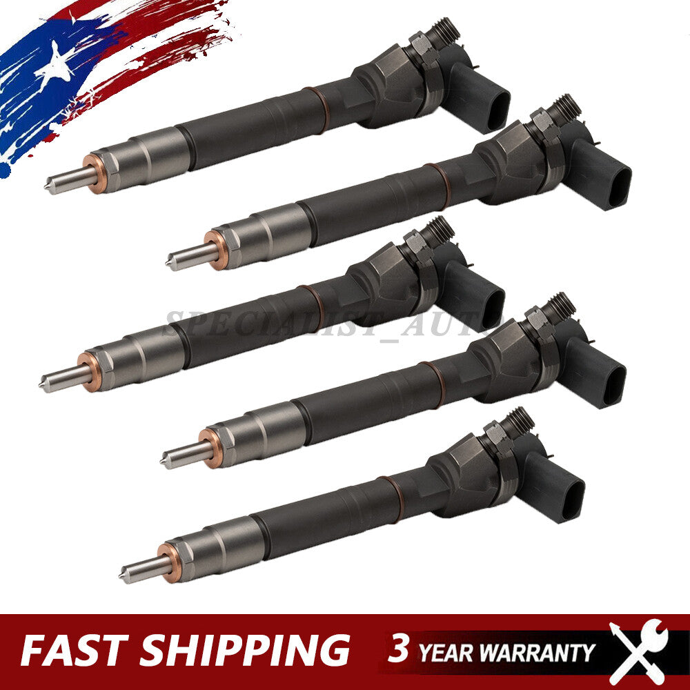 5Pcs Fuel Injector 0445110162 for Dodge for Freightliner Sprinter 2500 3500 2004-06