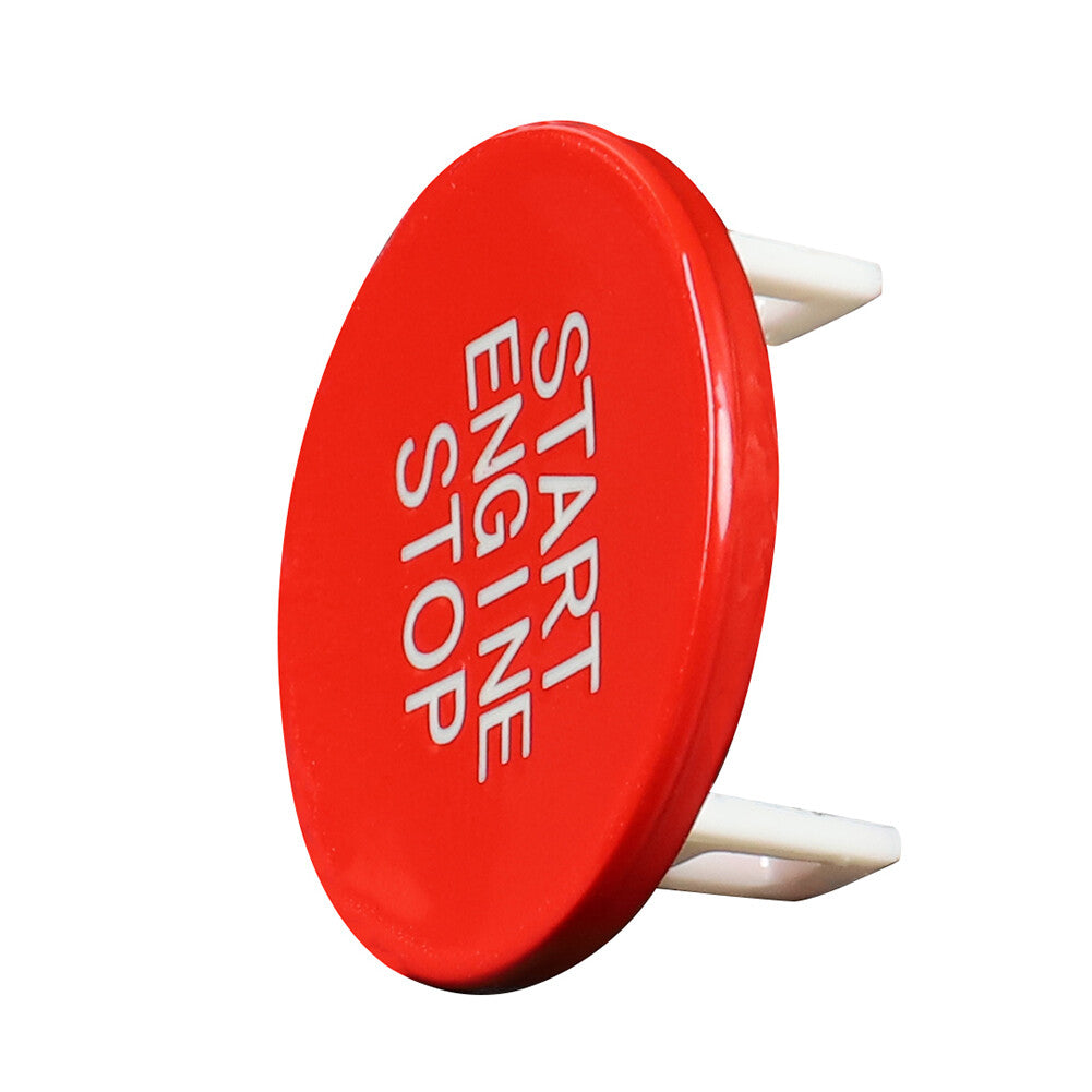 Car Engine Start Stop Button Switch Cover Trim ABS for BMW 3 8 X Series Red