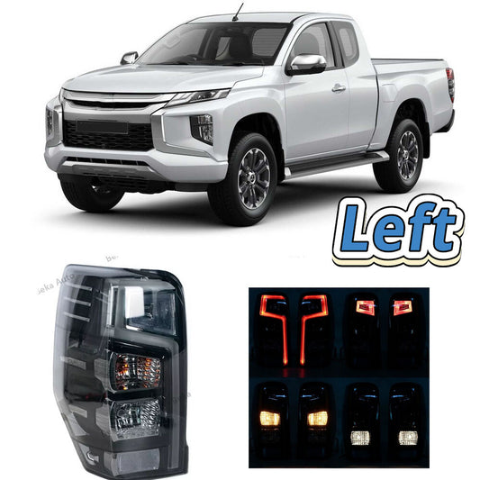 LH taillight and brake light smoked finish suitable for Mitsubishi L200 Triton 2019-2020